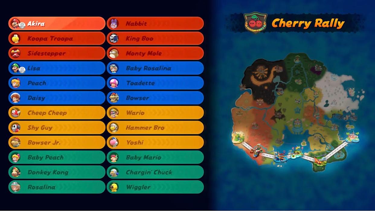 Mario Kart: Csapatverseny lehetőség a Knockout Tourban!